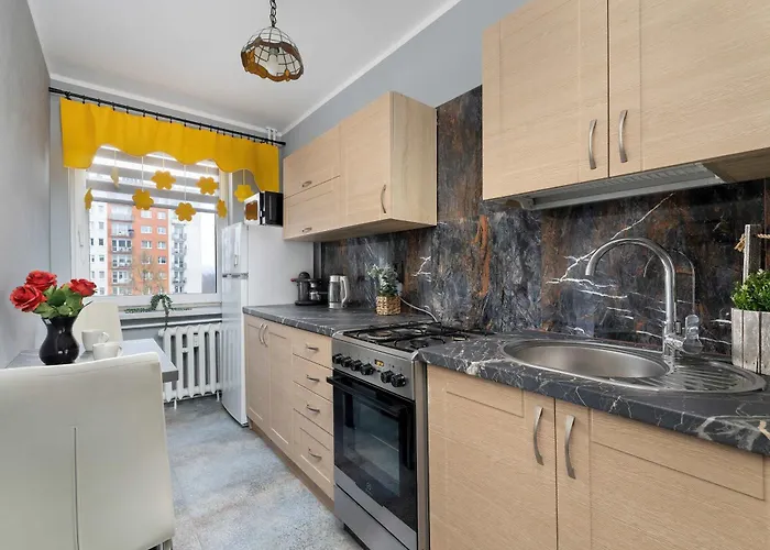 Air Conditioned With Balcony In By Renters 아파트 카토비체