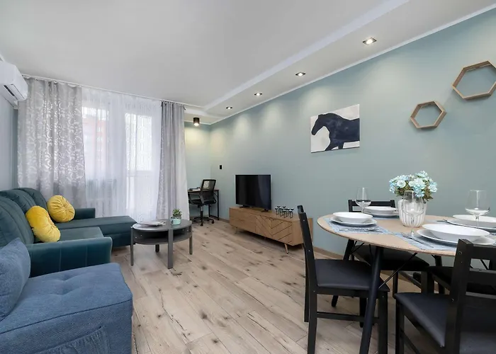 Air Conditioned With Balcony In By Renters * 카토비체