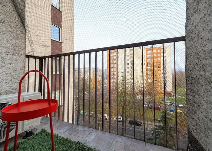 Apartment Air Conditioned With Balcony In By Renters *